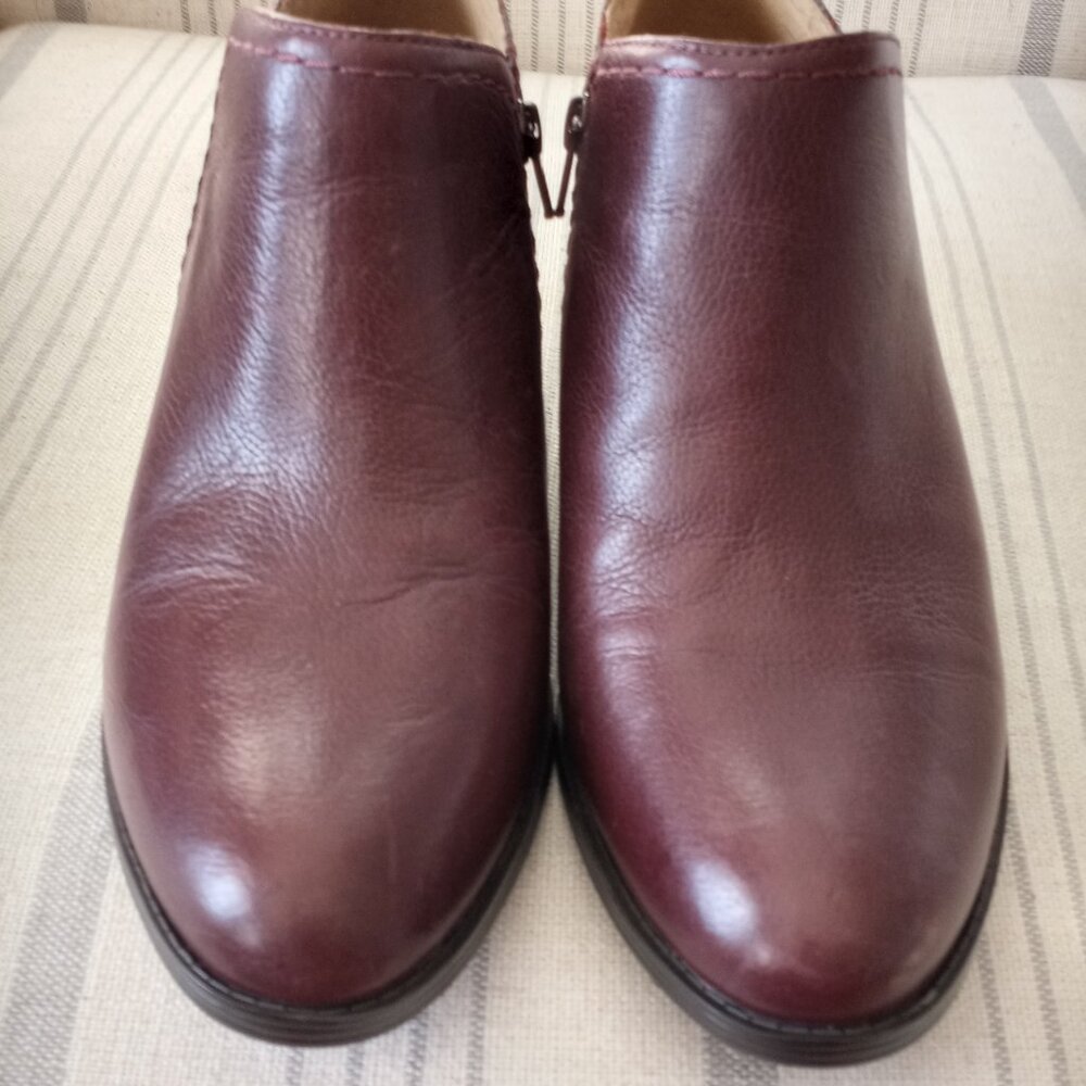 'NATURALIZER' ZARIA Size 9 Wide Leather Ankle Boot New With Box
